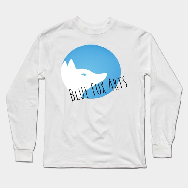 Blue Fox Arts Long Sleeve T-Shirt by Articfoxo